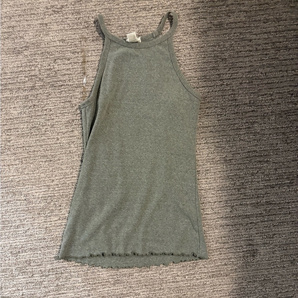 Green Women's Tank Top